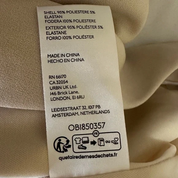 NEW BHLDN One Shoulder Maxi Dress Sz Medium - Picture 3 of 7